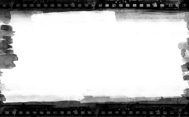 Grunge retro tarzı soyut projeleriniz için dokulu çerçeve