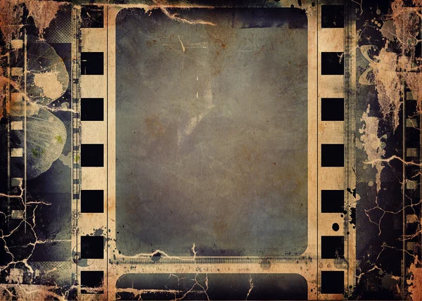 Grunge film frame with space for your text or image — Stock Photo, Image