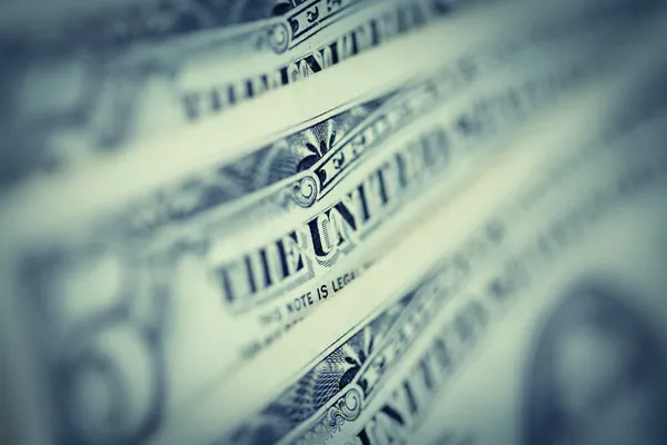 US dollars background , artistic processed and toned photo — Stock Photo, Image