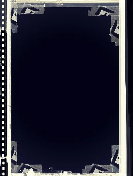 Moldura de filme Grunge com espaço para o seu texto ou imagem — Fotografia de Stock