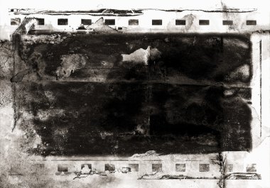 metin veya resim alanı olan Grunge çerçeve