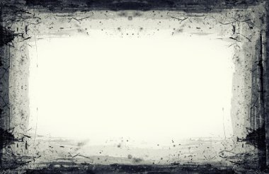 Grunge retro tarzı çerçeve projeleriniz için