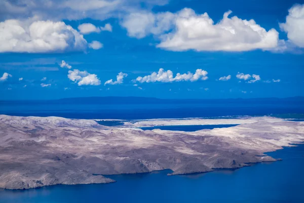 Ilhas mediterrânicas vistas do ar — Fotografia de Stock