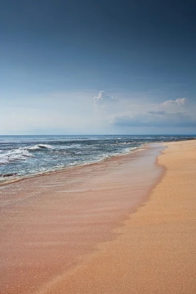 Sfondo spiaggia di sabbia tropicale — Foto Stock