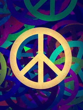 soyut dokulu kolaj - barış arka plan