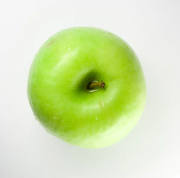 白を基調としたグリーンアップル — ストック写真