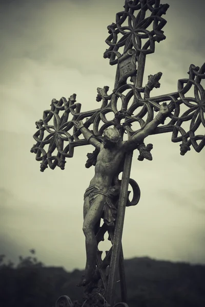Εικόνα του Χριστού στον Σταυρό — Φωτογραφία Αρχείου