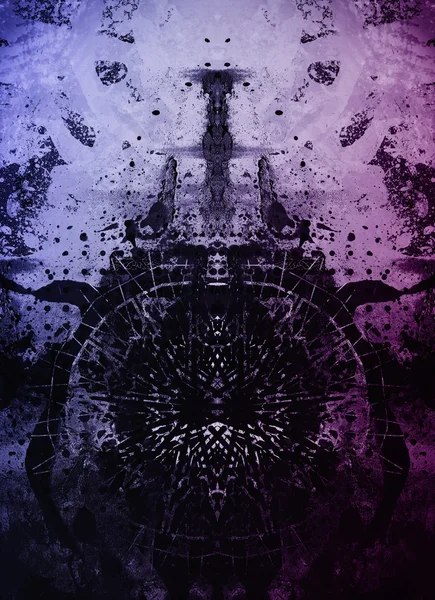 Grunge abstrait texturé collage mixte, fond d'art ou texture — Photo