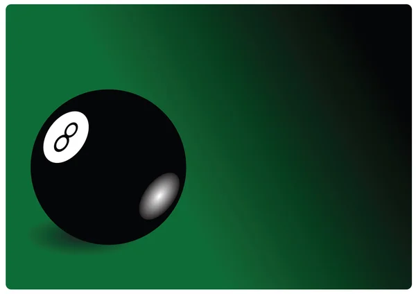 Cue ball — Stock Vector