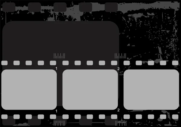 Grunge cadre de film — Image vectorielle
