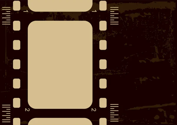Grunge filmový snímek — Stockový vektor