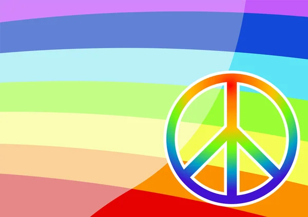 평화의 표징 — 스톡 벡터