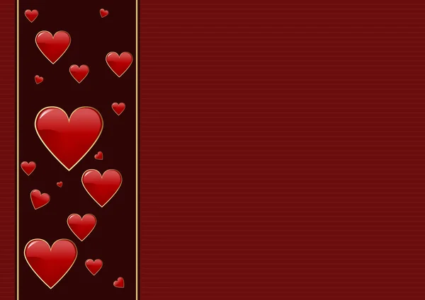 Valentines day background — Stock Vector