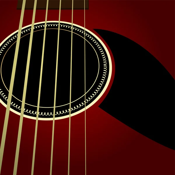 Gitaar — Stockvector