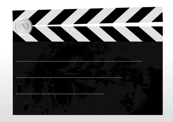 Clapboard — Stock Vector