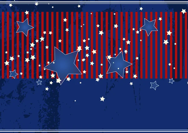 Stars and stripes — Stock Vector