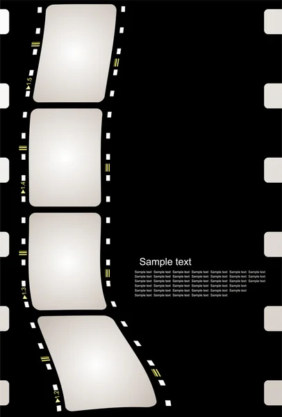 Quadro de filme grunge — Vetor de Stock