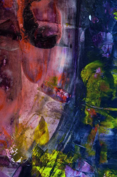 Grunge abstract getextureerde mixed media collage, kunst achtergrond of textuur — Stockfoto