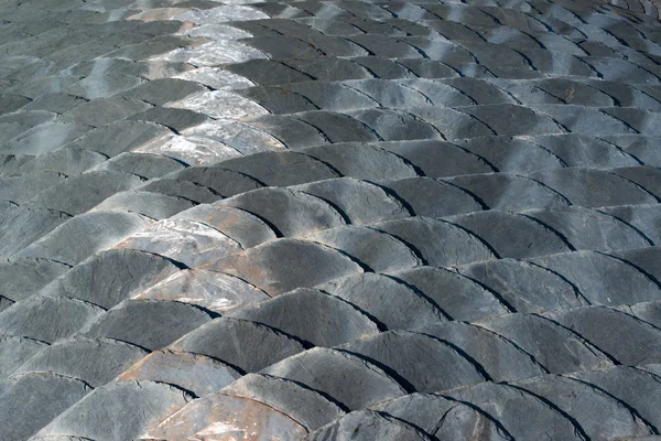 Slate roof detail — Stock Photo, Image