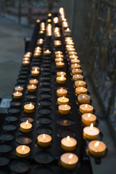 Modlitební svíčky — Stock fotografie