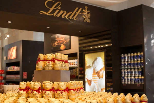 Lindt Chocolate Boutique in Vienna, Austria — Stock Photo, Image