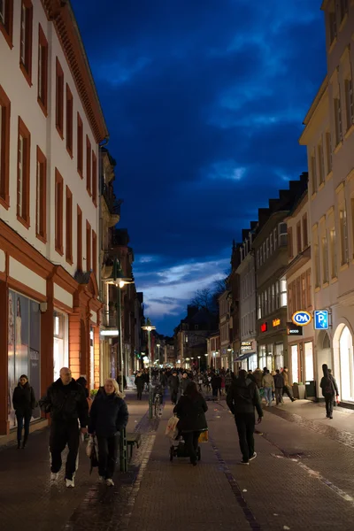 Heidelberg güzel binalar — Stok fotoğraf