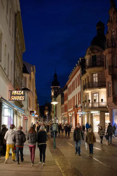 Piękne budynki z Heidelbergu — Zdjęcie stockowe