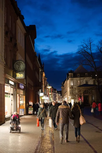 Piękne budynki z Heidelbergu — Zdjęcie stockowe