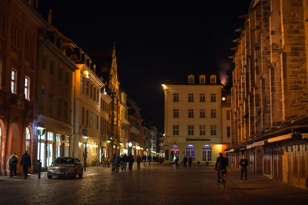 Piękne budynki z Heidelbergu — Zdjęcie stockowe