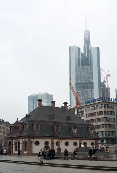 Hauptwache Frankfurt — Stok fotoğraf