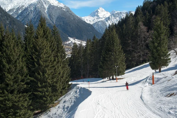 Pista da sci — Foto Stock