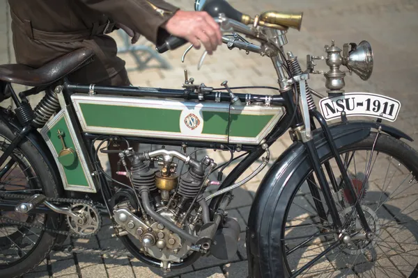 NSU motocicleta clásica hecha en 1911 —  Fotos de Stock