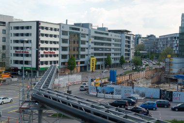 İnşaat işleri Stuttgart 21 Panoraması