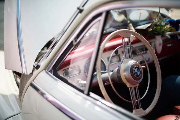 Dettaglio dell'automobile classica di BMW — Foto Stock