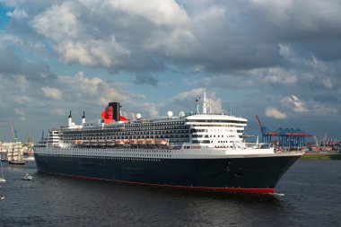büyük lüks yolcu gemisi queen Mary 2
