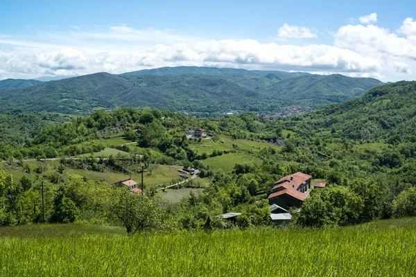 Vesničku v liguria, Itálie — Stock fotografie