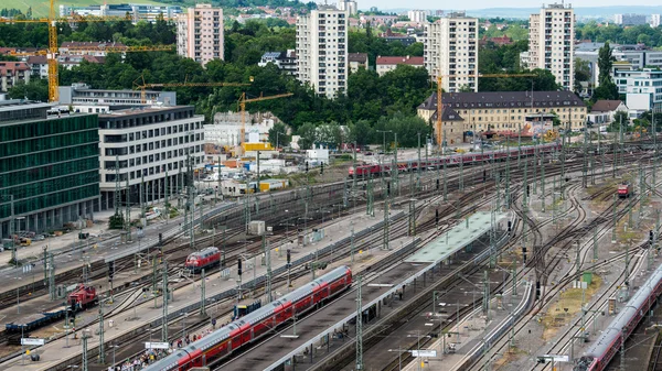 Stuttgart main railway station - S21 — Stock Photo, Image
