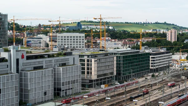 Stuttgart centralstation - s21 — Stockfoto