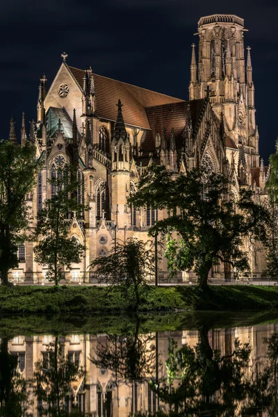 Johanneskirche, Stuttgart, Germany — Stock Photo, Image