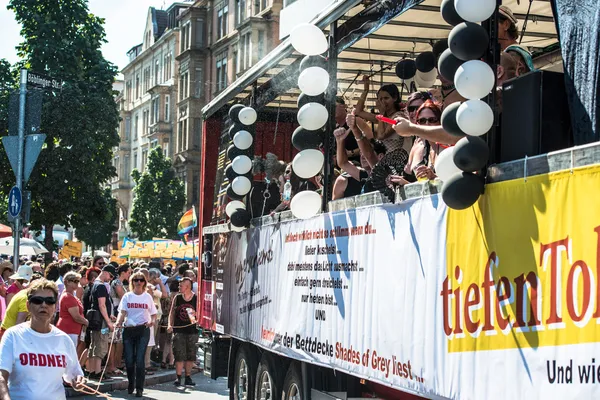 Participantes do Christopher Street Day — Fotografia de Stock