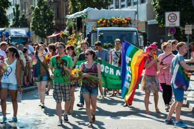 Die Grünen Partei (The Geen party) is participating on Christopher Street Day