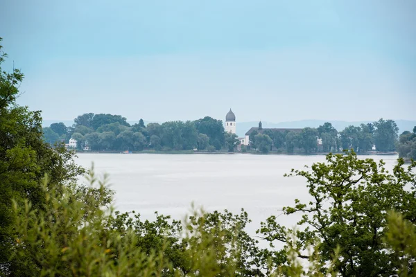 Chiemsee w Bawarii, Niemcy — Zdjęcie stockowe