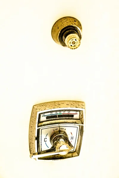 シャワー水栓 — ストック写真