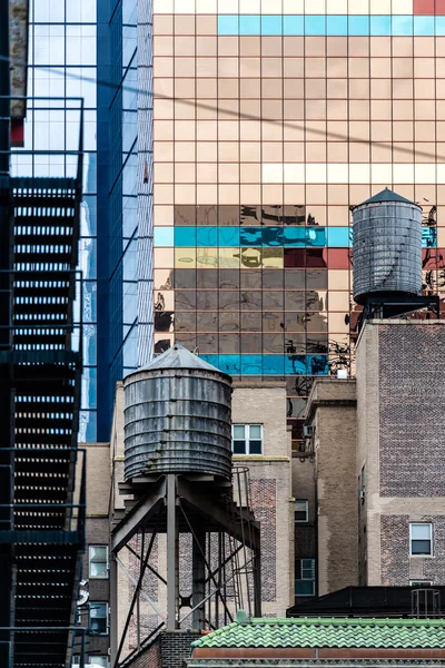 Fachadas típicas de Nova York — Fotografia de Stock