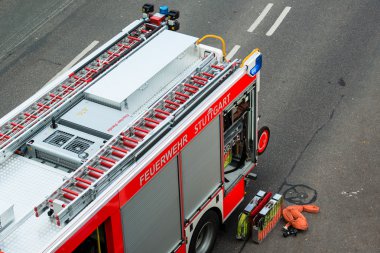 yangın kamyon ve ekipmanları