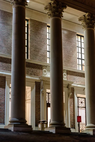 Widener library, Harvardská univerzita — Stock fotografie