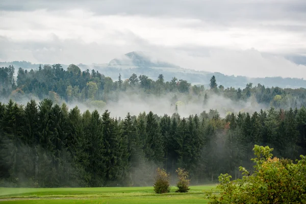 Podzim na golfovém hřišti — Stock fotografie