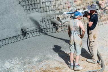 beton pompa işçi