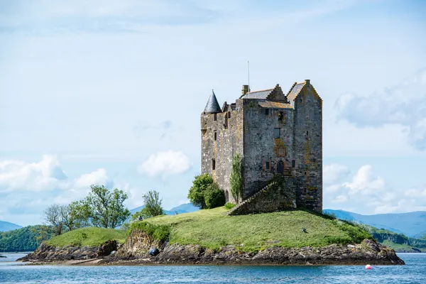 Castelo de Stalker na Escócia — Fotografia de Stock