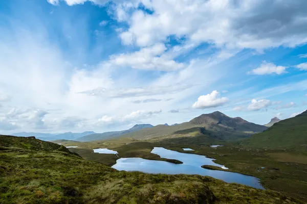 Knockan Crag i schottish högland — Stockfoto